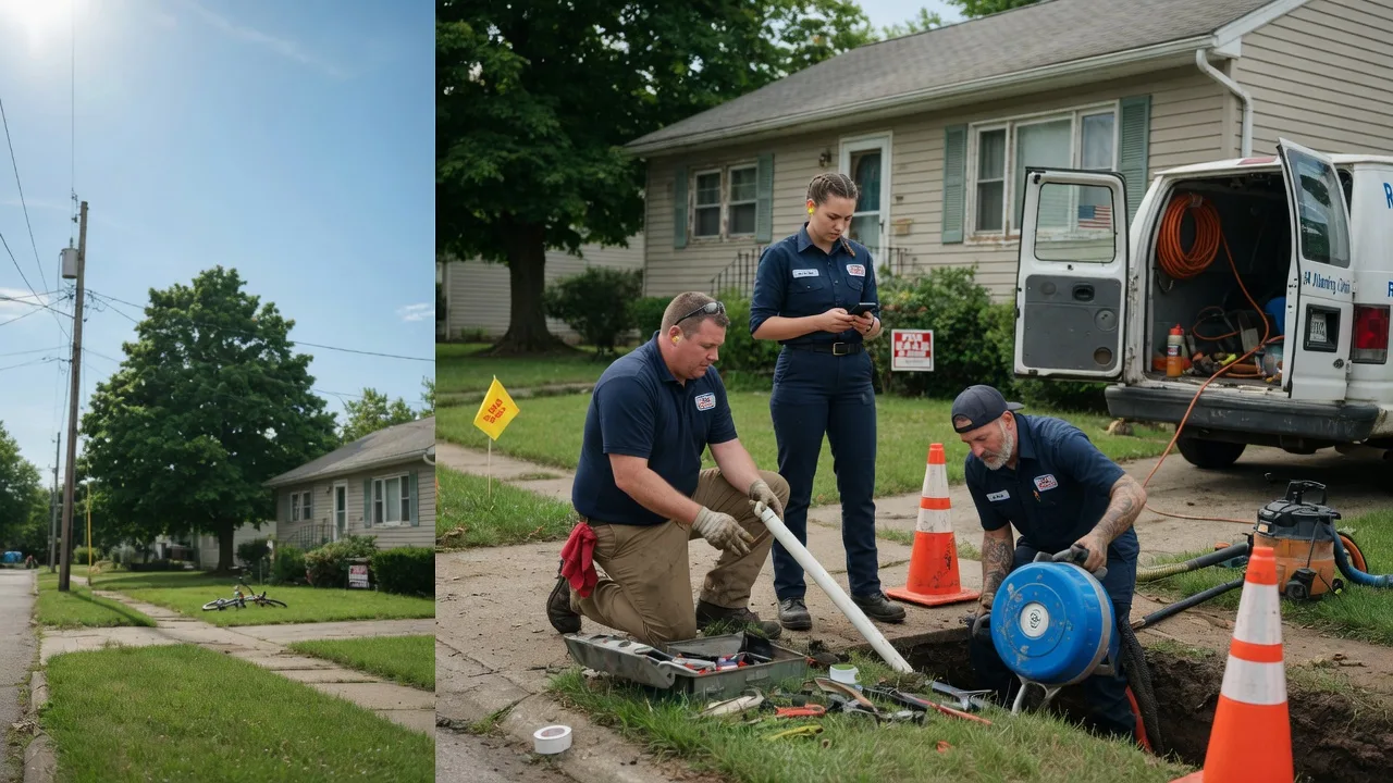 Sewer Line Repair in Hartford, MI near me